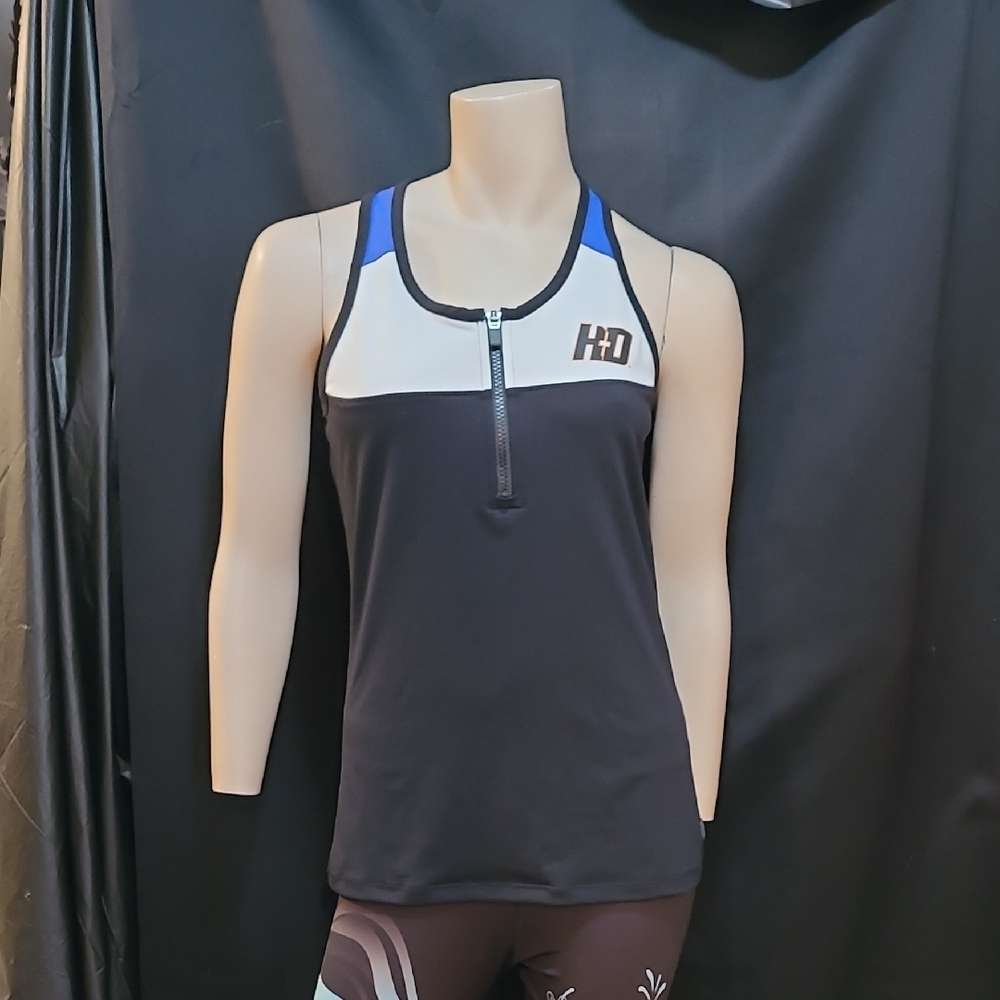 HARLEY DAVIDSON Black Tank Top Vest Size Small